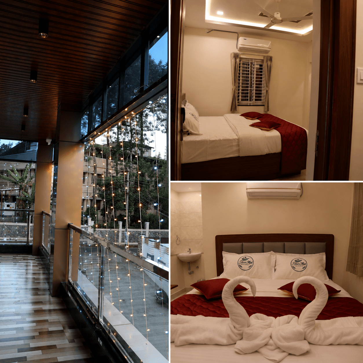 Deluxe AC Balcony Room at Silver Mist Residency Yercaud